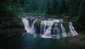 Waterfall in Gifford Pinchot National Forest