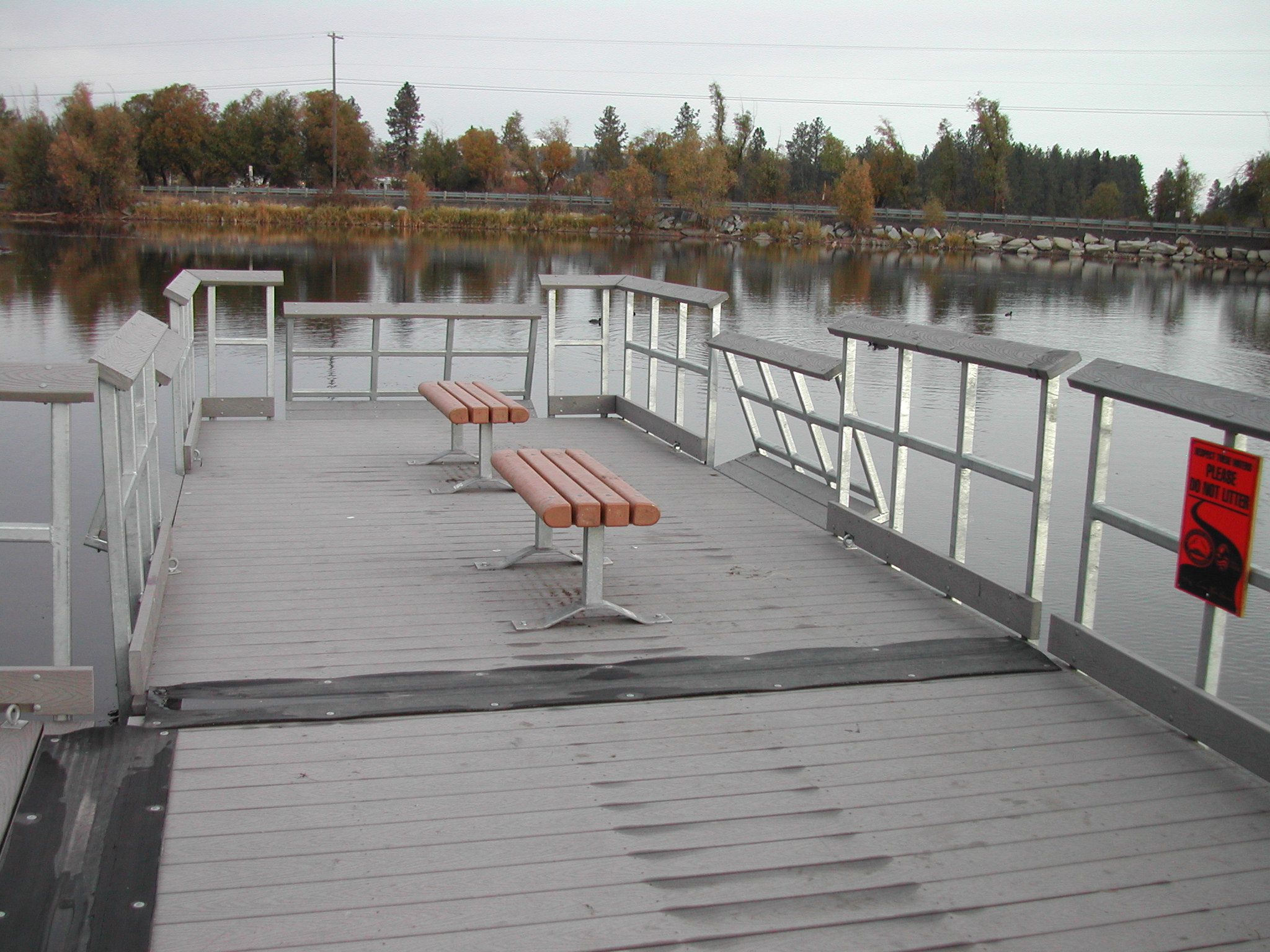 Fishing Dock- Newman Lake - Wildlife Recreation and Coalition